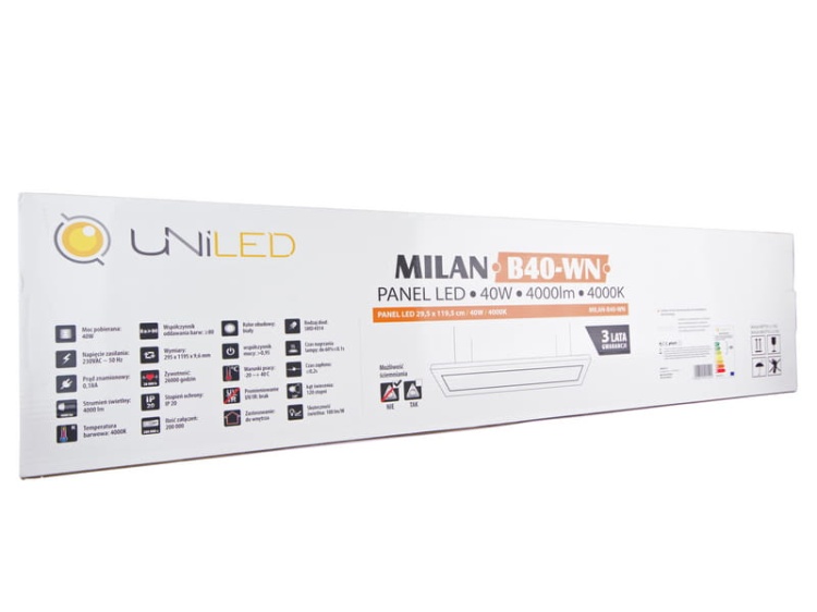Panel LED MILAN UNILED