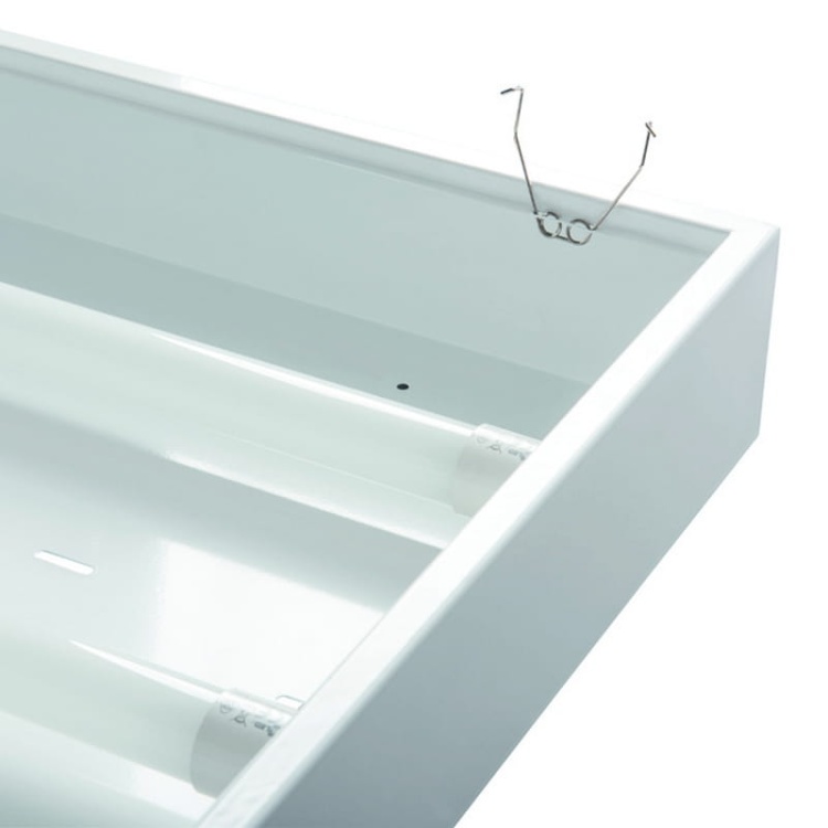 Oprawa rastrowa podtynkowa REGIS 4xT8 LED 60cm max 18W Kanlux