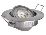 Oprawa punktowa LED 5W EXC. biała ciepła obudowa srebrna EMOS