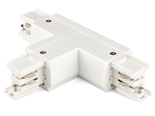 Łącznik T lewy biały