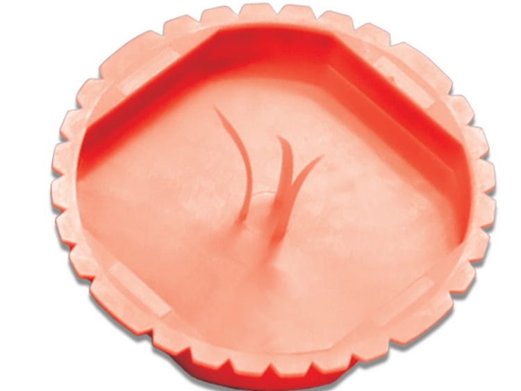 Pokrywa montażowa Ø60 pomarańczowa PAWBOL