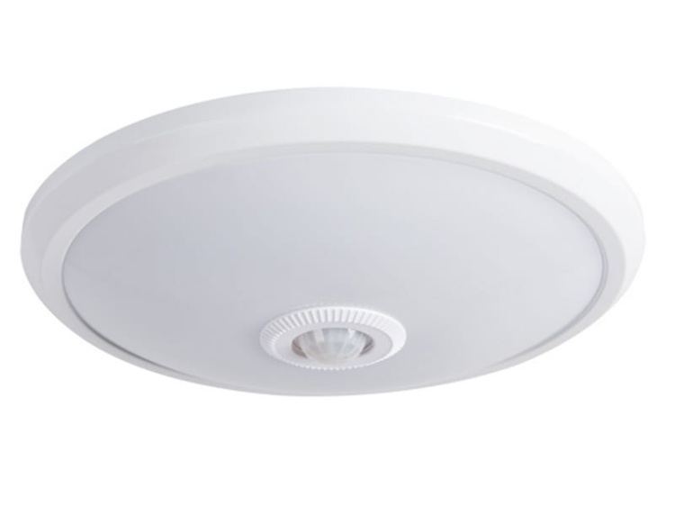 Plafon FOGLER LED 14W z czujnikiem ruchu biały neutralny 800lm KANLUX