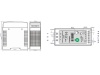 Zasilacz stałonapięciowy MDIN40W na szynę TS35 40W 12V DC 3,33A