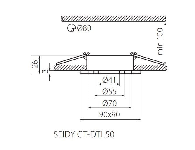 SEIDY CT-DTL50-AL