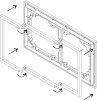 Ramka wypełniająca pięciokrotna beżowa 1DRW-5 Deco Karlik schemat