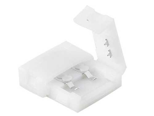 Łącznik do taśmy LED 8mm jednokolorowej.