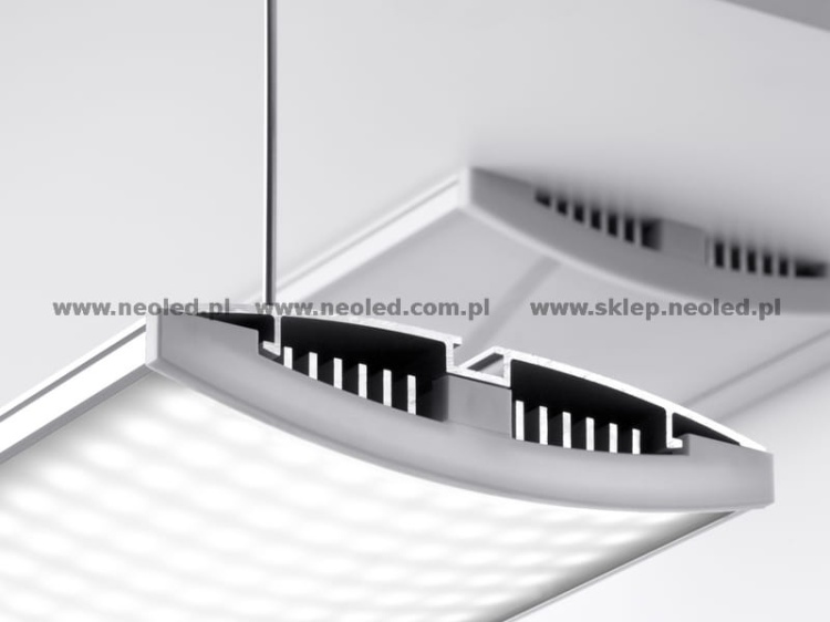 Przykładowa oprawa led zbudowana na profilu Multi A