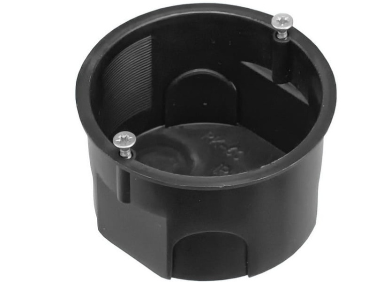 Puszka instalacyjna podtynkowa lux z wkrętami PAWBOL