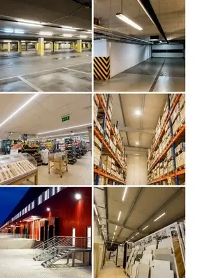 Lampy przemysłowe LED, oprawy oświetleniowe przemysłowe