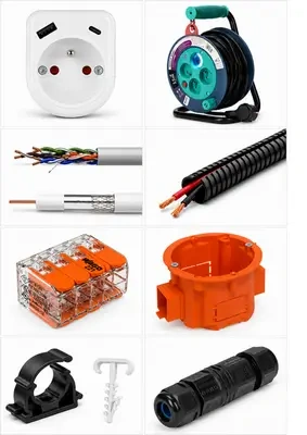 Materiały instalacyjne i kable