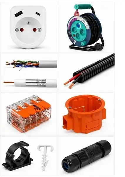 Materiały instalacyjne i kable