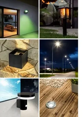 Oświetlenie zewnętrzne LED – lampy ogrodowe, uliczne i elewacyjne