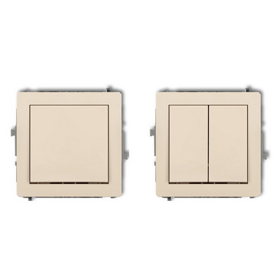 Łączniki DECO beżowe