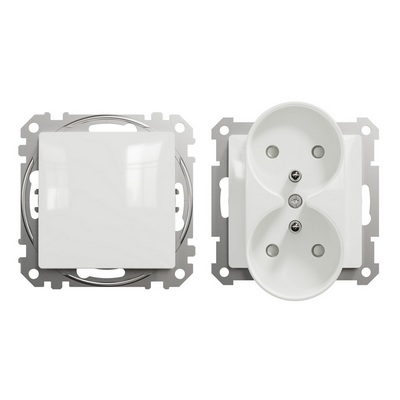 Schneider Sedna biała