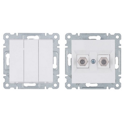 Seria Hager Lumina biała