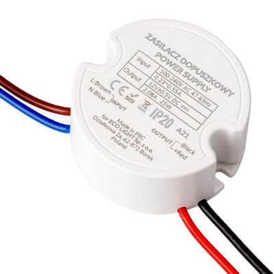 Zasilacze LED do puszki