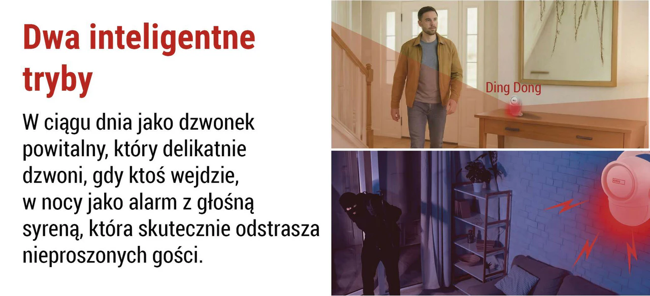 Alarm Wi-Fi z aplikacją EMOS GoSmart