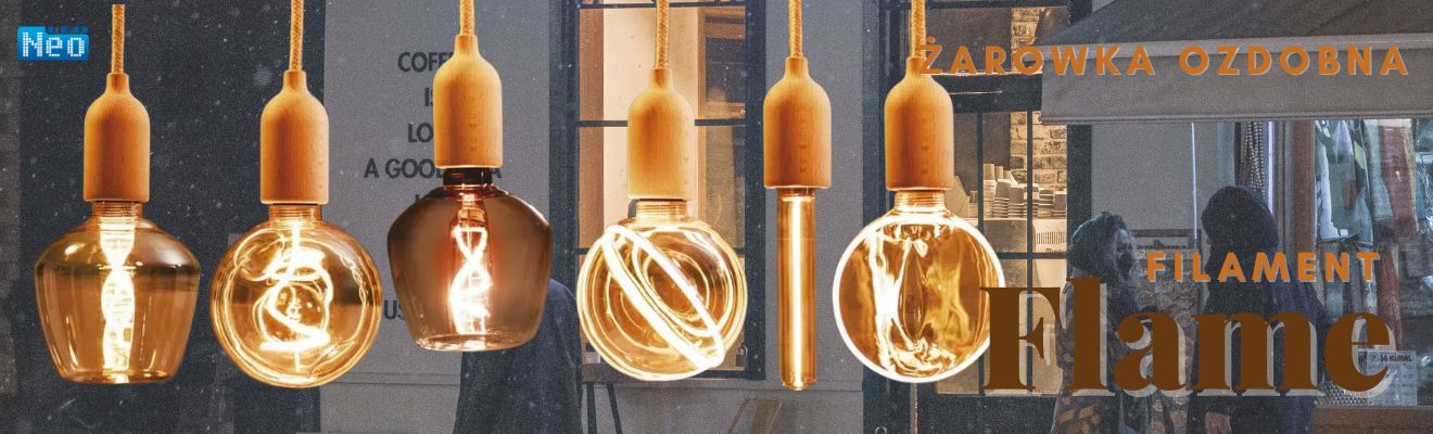 Żarówka LED DECO flame