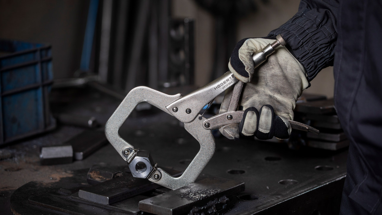 Szczypce spawalnicze 280mm, "C"