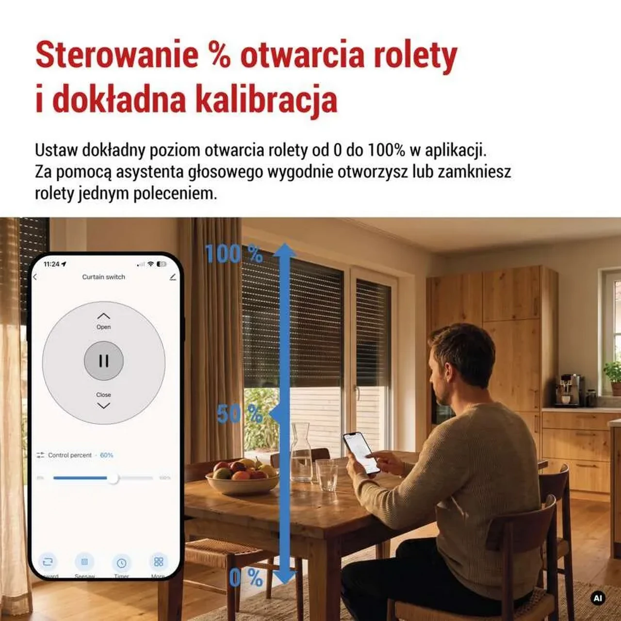Sterowanie Rolet