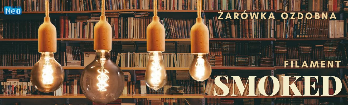 Żarówka LED DECO SMOKED flame