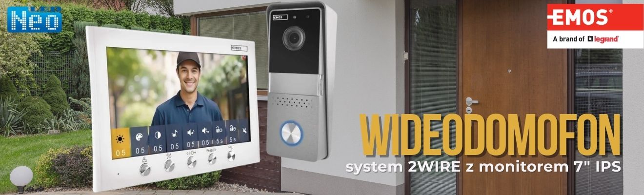 EM-04Z 2WIRE domowy wideodomofon H2060 Emos