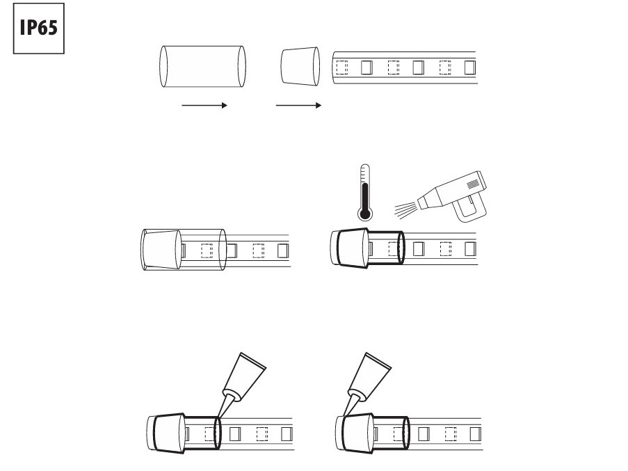 Zabezpieczenie przeciętego węża GIVRO