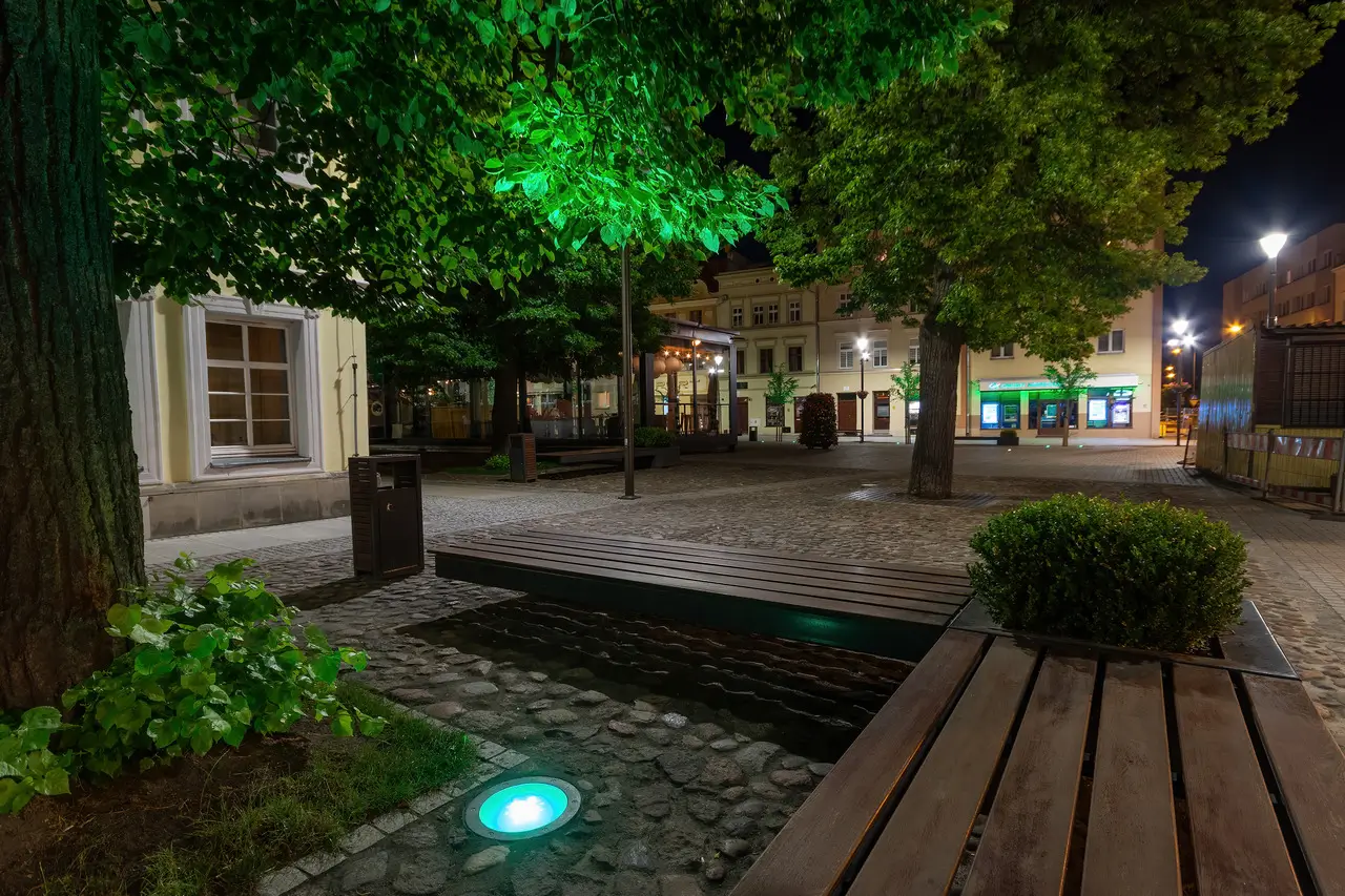 Oprawy dogruntowe PHILIPS DecoScene LED RGB na rynku w Oławie
