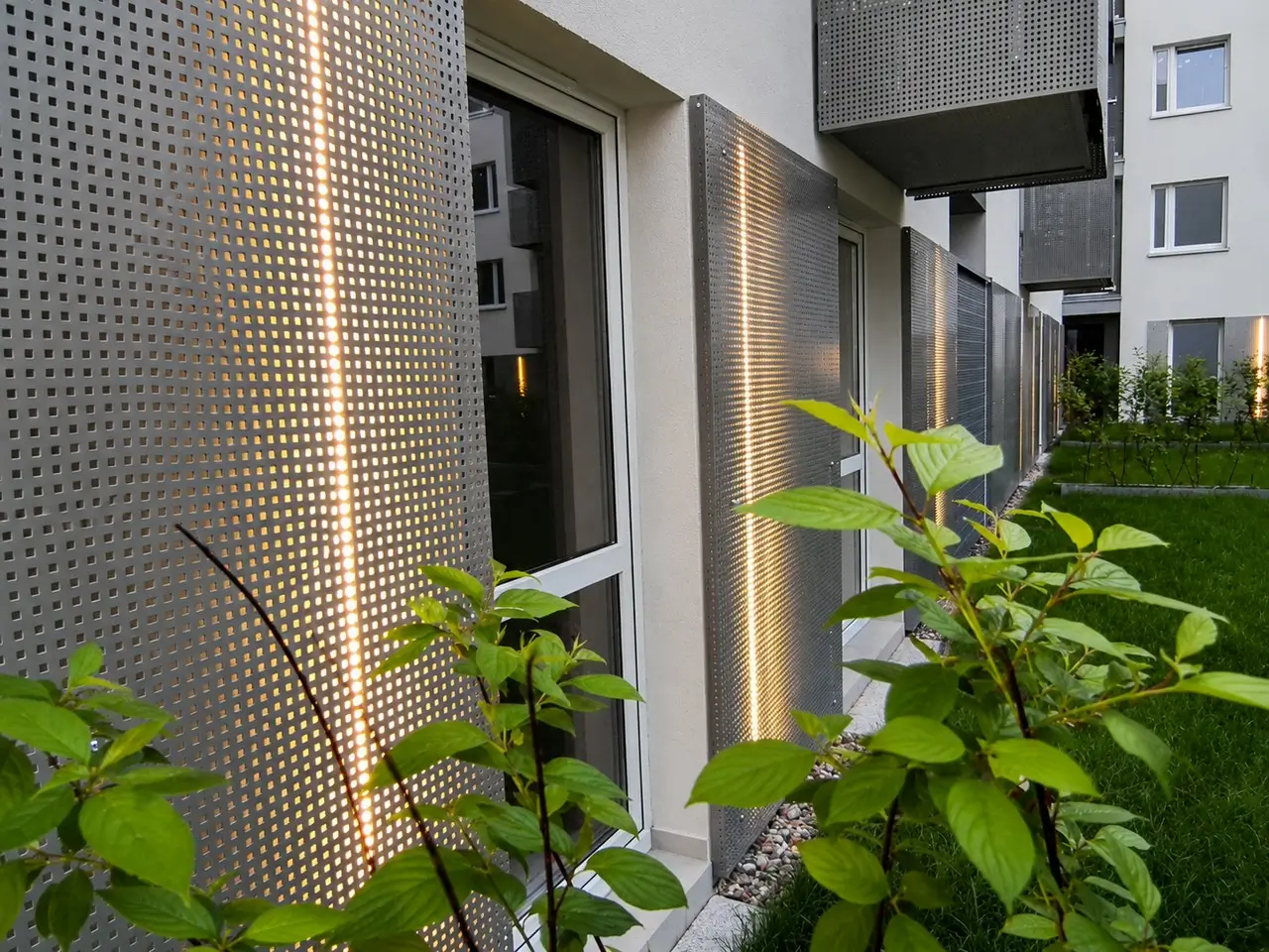 Projekt oświetlenia LED dla osiedla Zielone Śródmieście