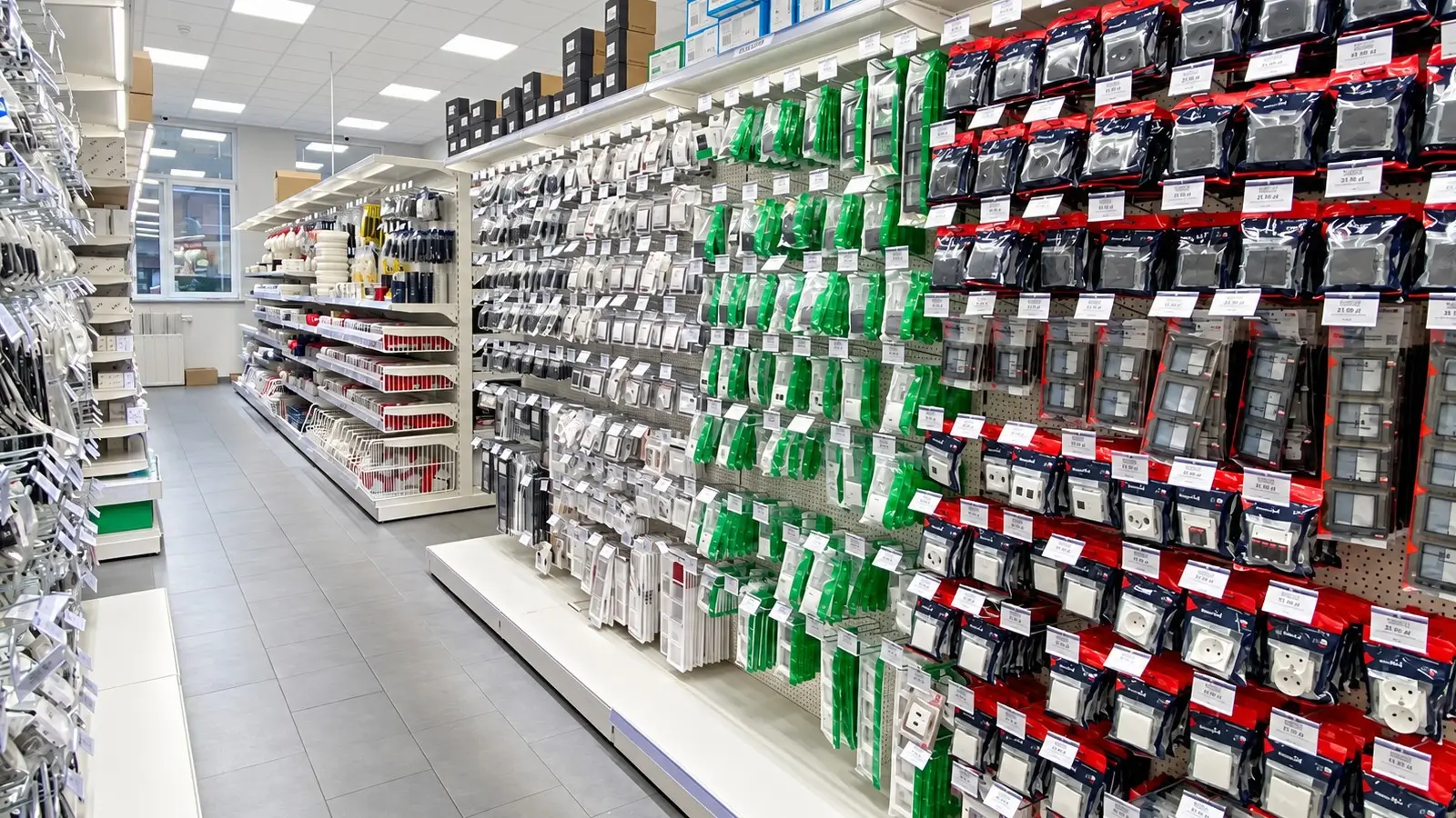 Osprzęt elektryczny Kontakt Simon, Hager, Karlik
