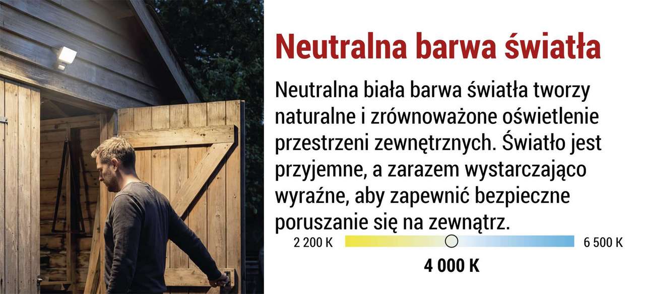 Zastosowanie naświetlacza LED TAMBO EMOS
