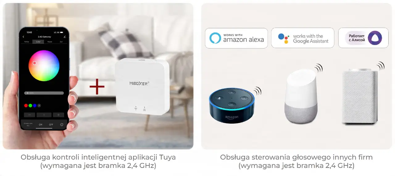 Sterowanie Tuya Smart przez bramkę WL-Box2