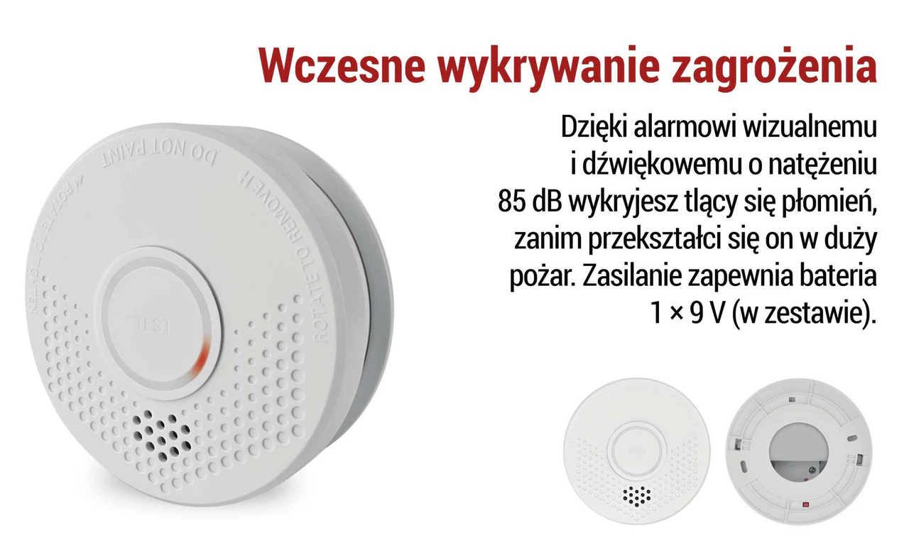 Czujnik dymu EMOS TSS910B
