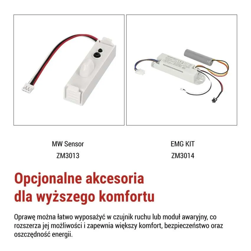 Dodatkowe funkcje wymagają kompatybilnych akcesoriów.