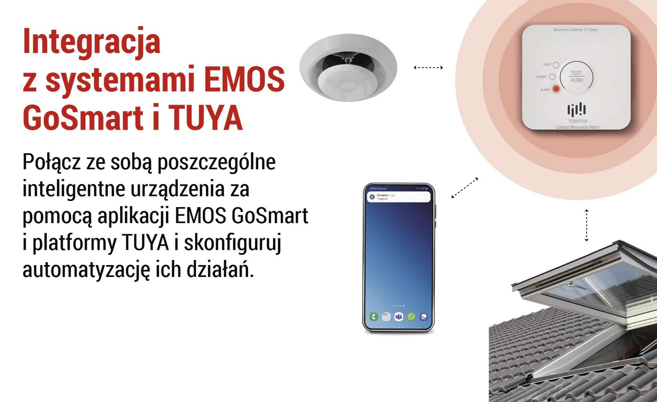 EMOS GoSmart Czujnik czadu