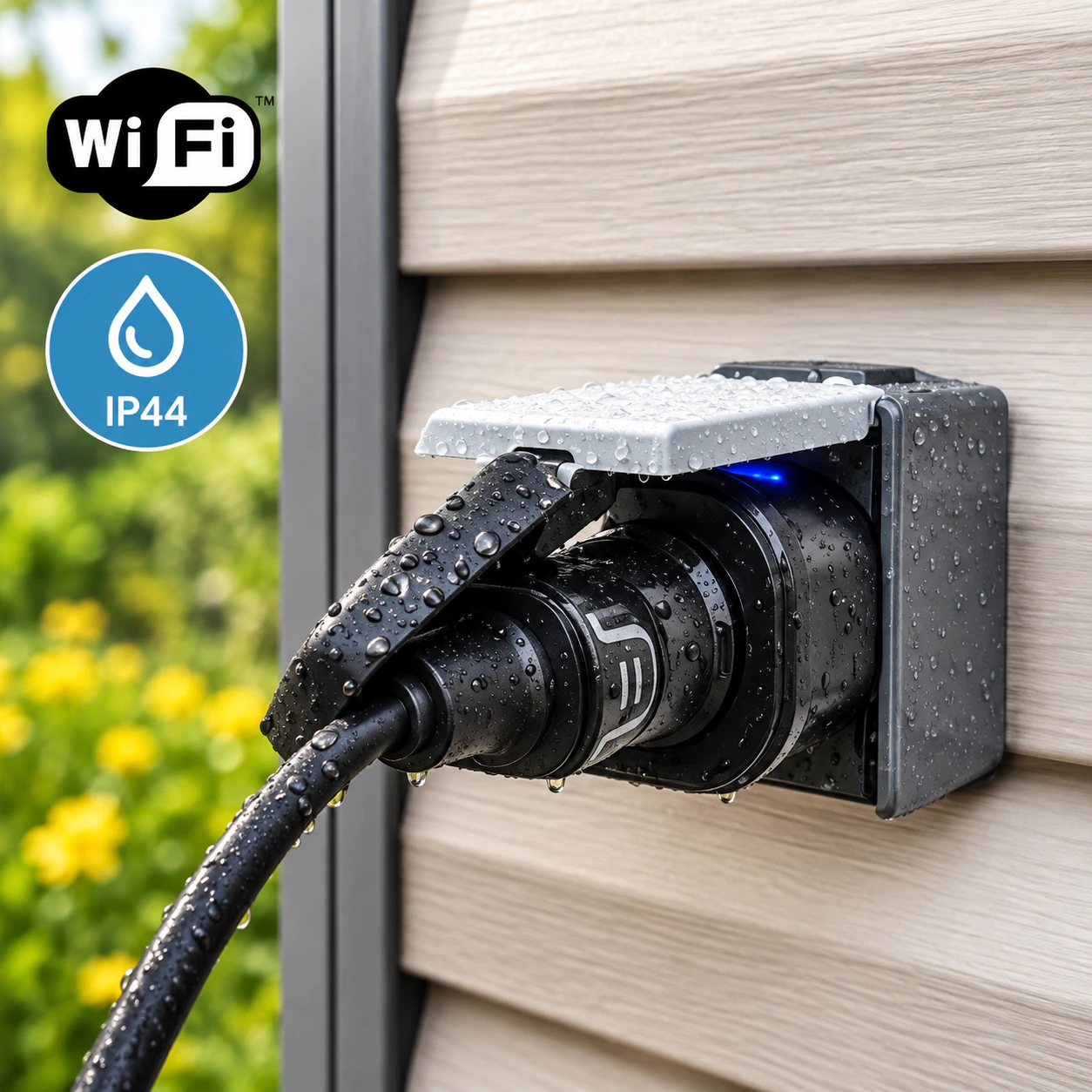 EMOS GoSmart IP-3005F to inteligentne gniazdo zewnętrzne Wi-Fi