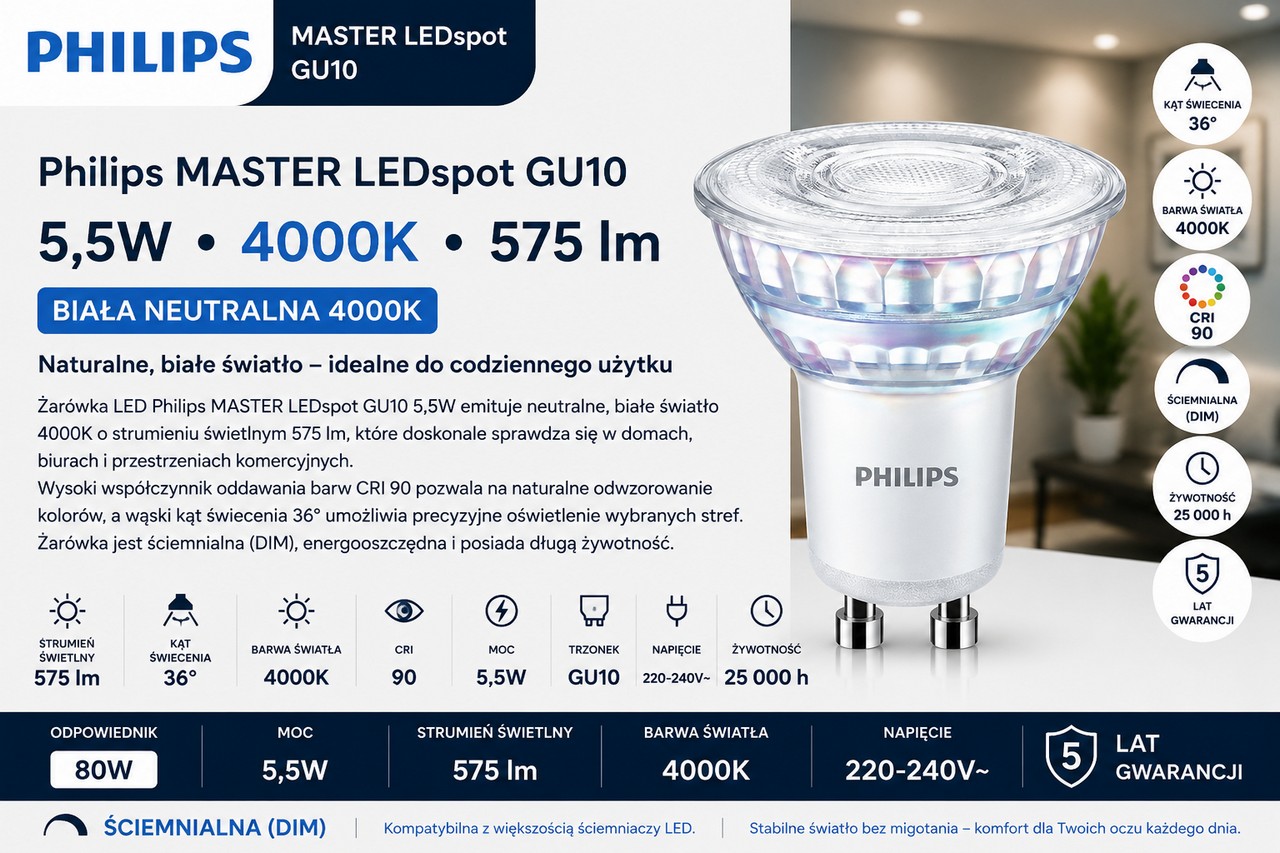 GU10-5.5W-940-8234