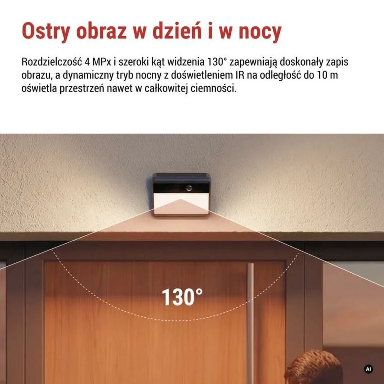 Kamera EMOS IP-1100G WALL z uchwytem ściennym