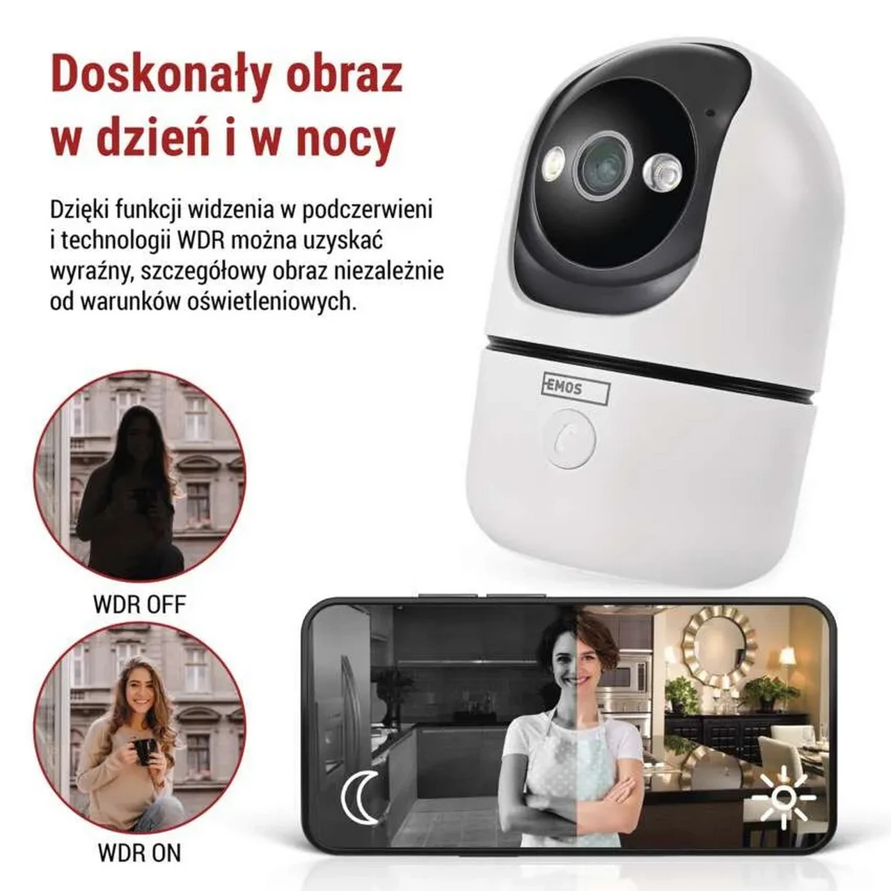 Kamera obrotowa EMOS Wi-Fi 4 Mpx