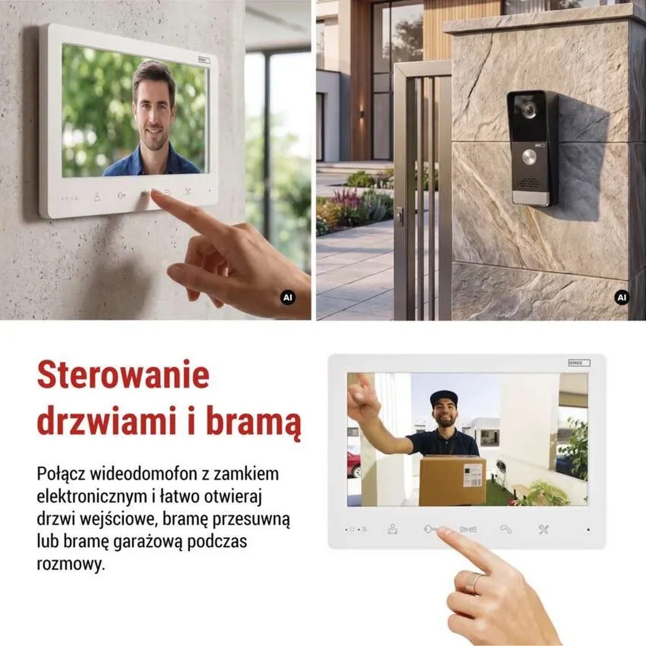Kamera zewnętrzna wideodomofonu EMOS