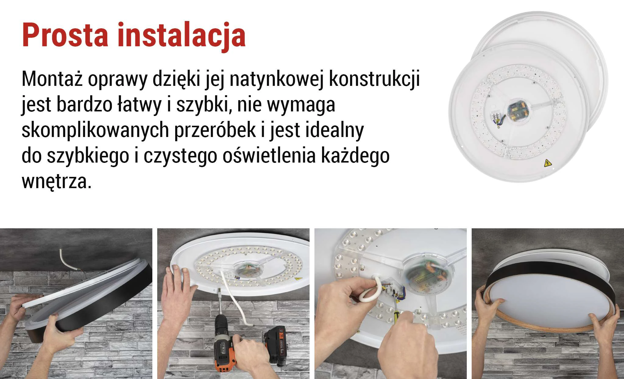 Konstrukcja i montaż natynkowy