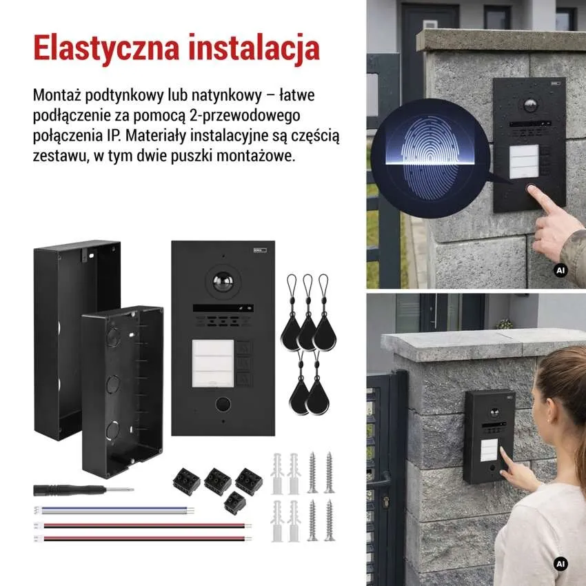 Konstrukcja, montaż i kompatybilność H4084