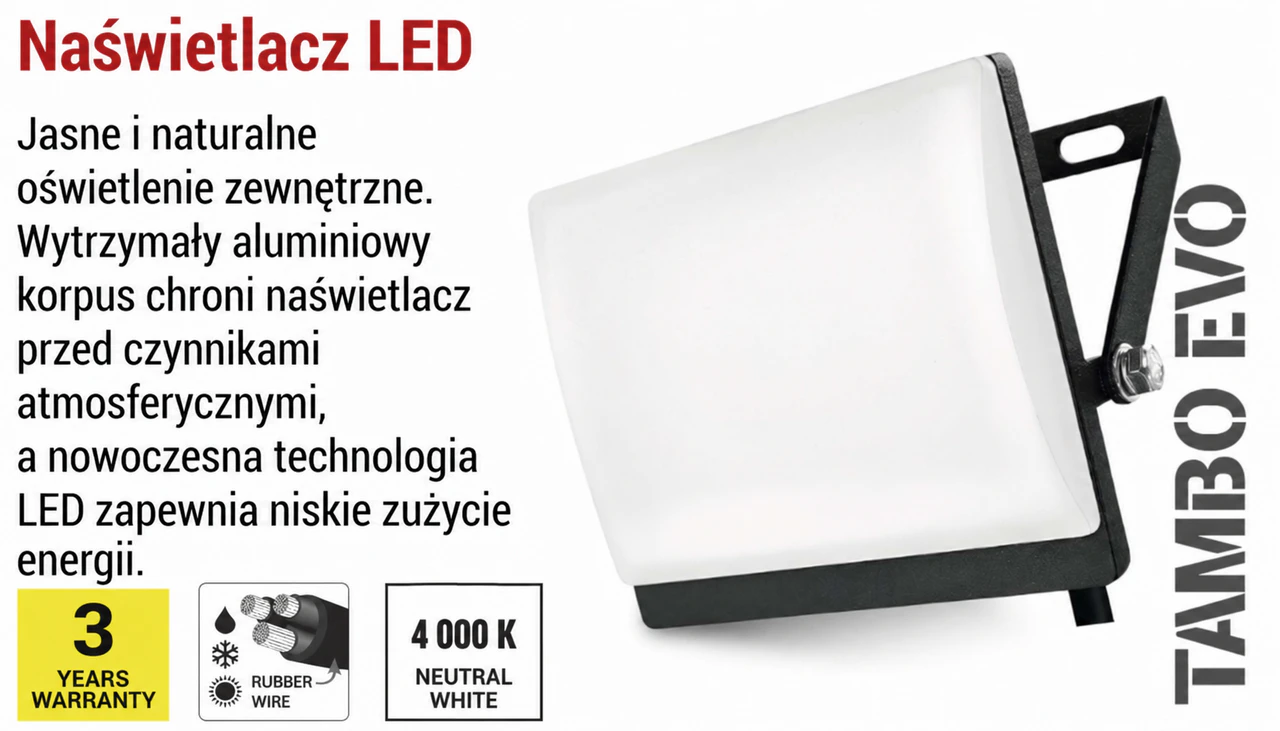 Naświetlacz LED TAMBO