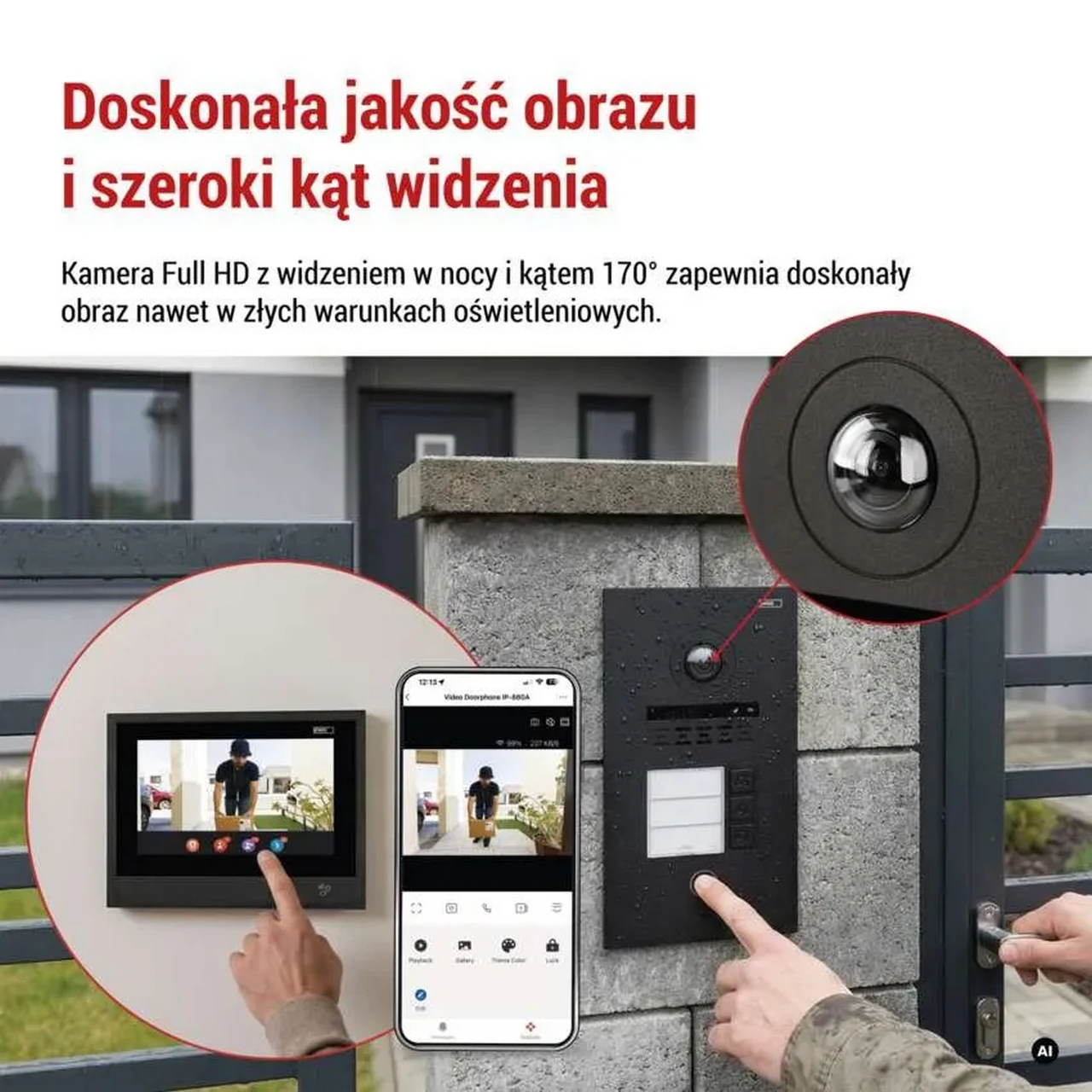 Najważniejsze korzyści jednostki kamerowej EMOS H4084