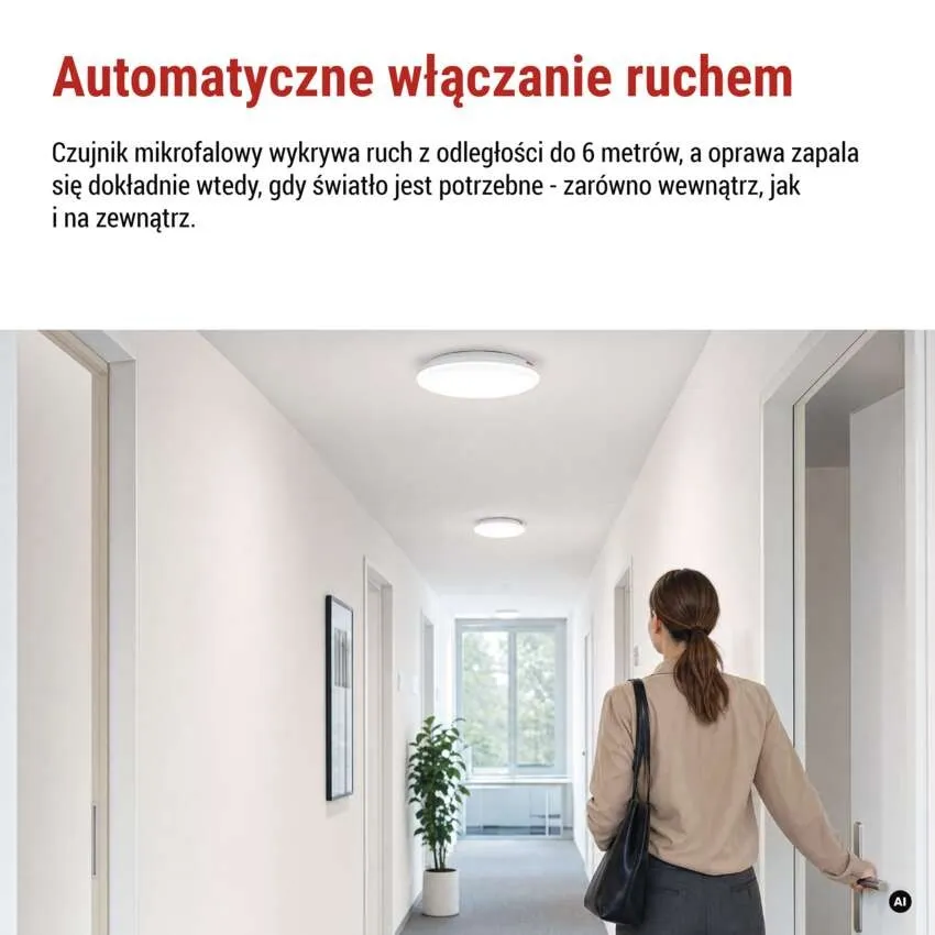Najważniejsze korzyści plafonu LED DORI EVO