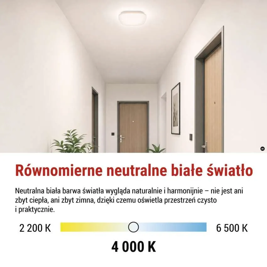 Najważniejsze korzyści plafonu LED DORI