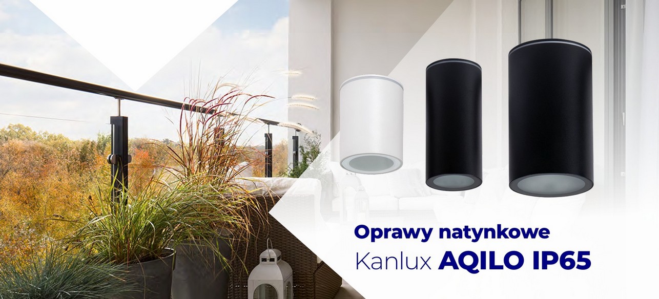 Oprawa sufitowa punktowa AQILO IP65