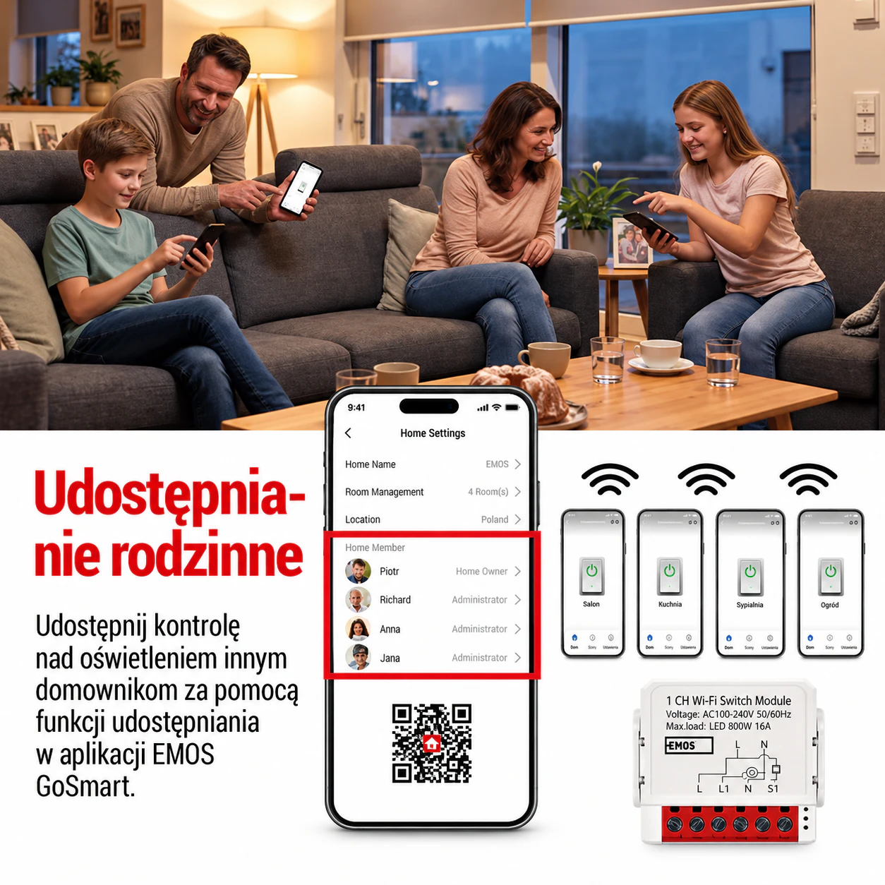Serowanie inteligentnym domem