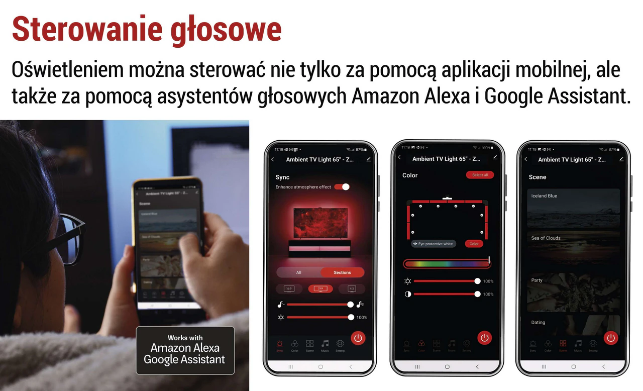 Sterowanie przez Wi-Fi i aplikację EMOS GoSmart