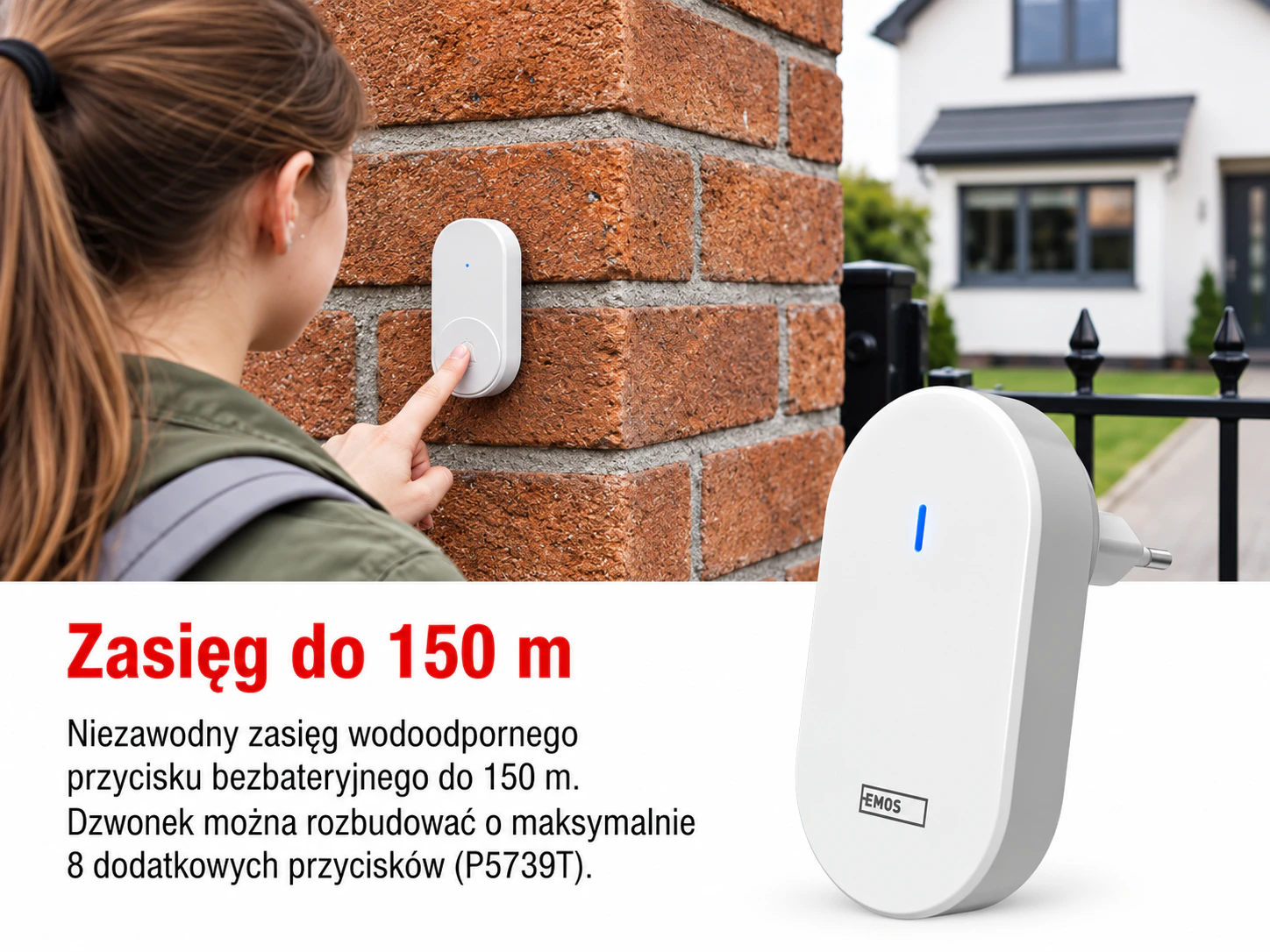 Zastosowanie dzwonka bezbateryjnego